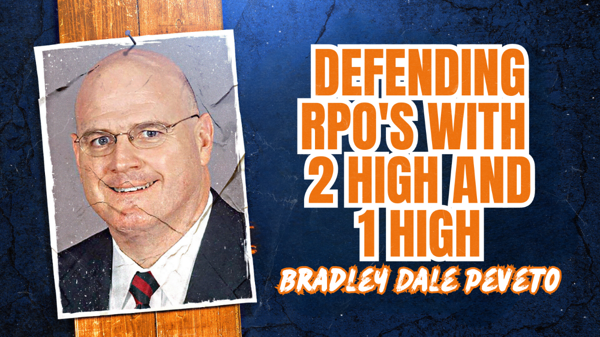 Bradley Dale Peveto - Defending RPO`s with 2 High and 1 High