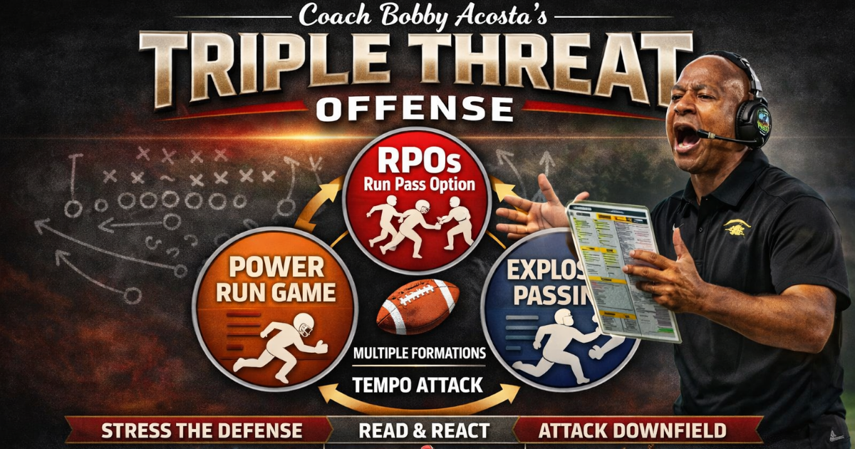 2021 Triple Threat Spread Offense (Best Plays For 2021)