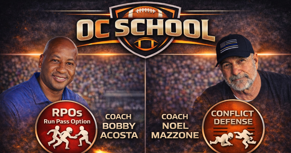 2025 Offensive Coordinator School with Coach Mazzone and Coach Acosta 
