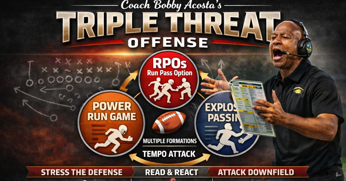 Running Pin & Pull in The Spread Offense 