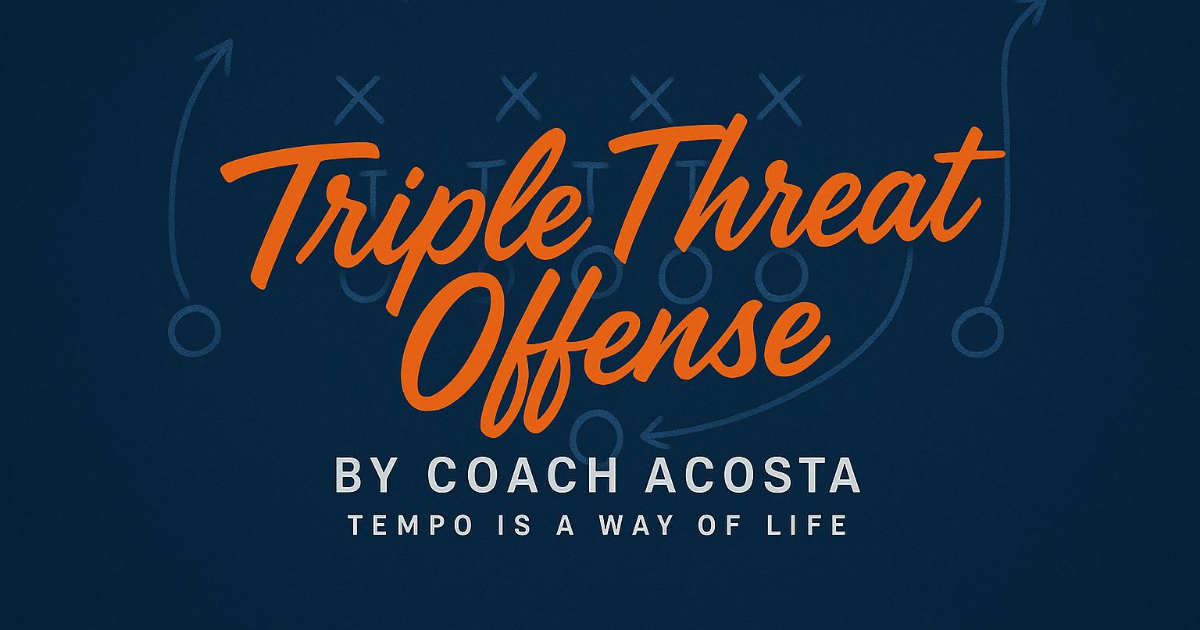 Tempo No Huddle Spread Offense is a LIFESTYLE 