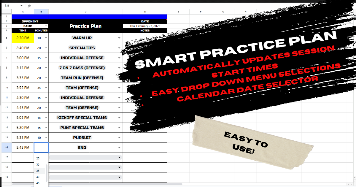 SMART PRACTICE PLAN