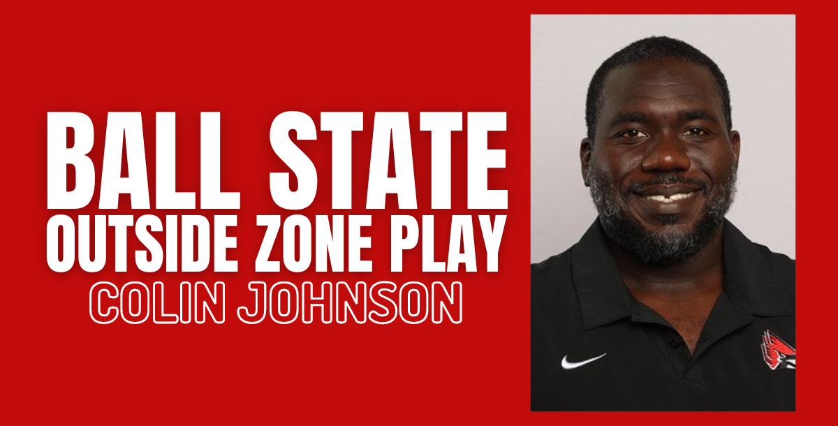 Colin Johnson - Ball State Outside Zone Play