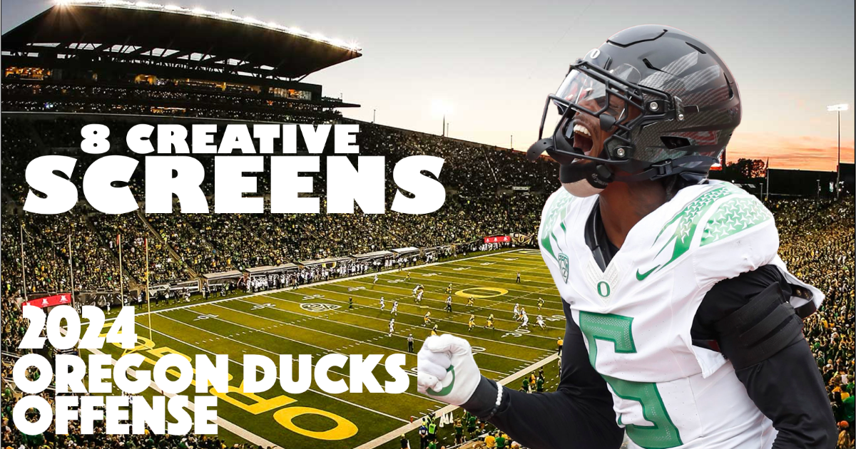 Creative Screens in the Oregon Ducks Offense