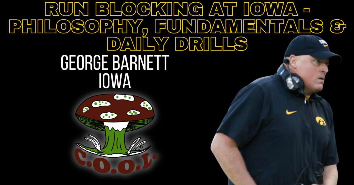 Run Blocking At Iowa - George Barnett