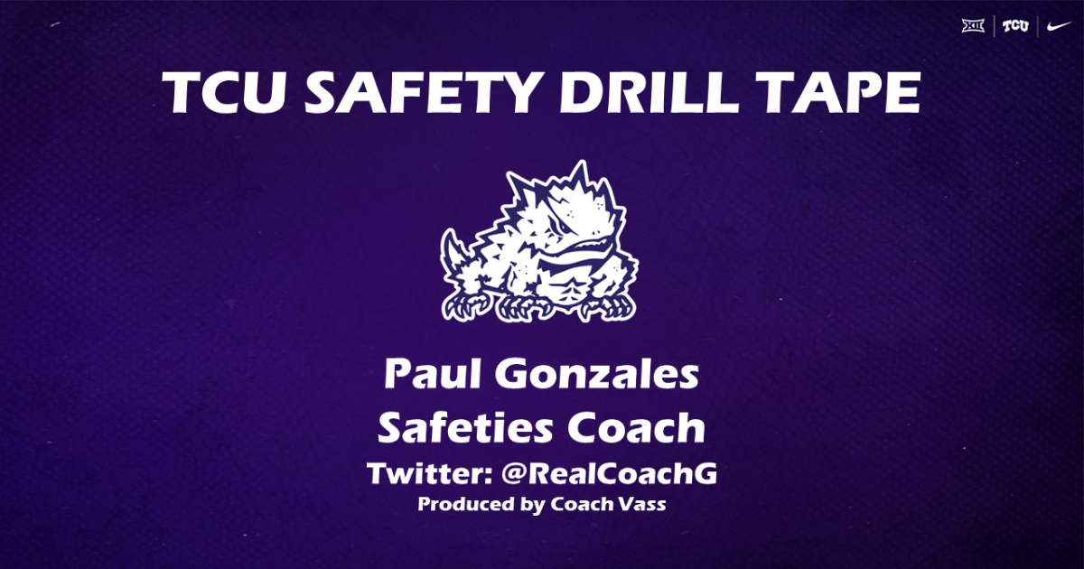 TCU Safety Drills - Paul Gonzales
