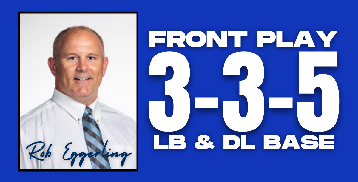 Rob Eggerling- Front Play 3-3 Stack/LB & DL Base Play