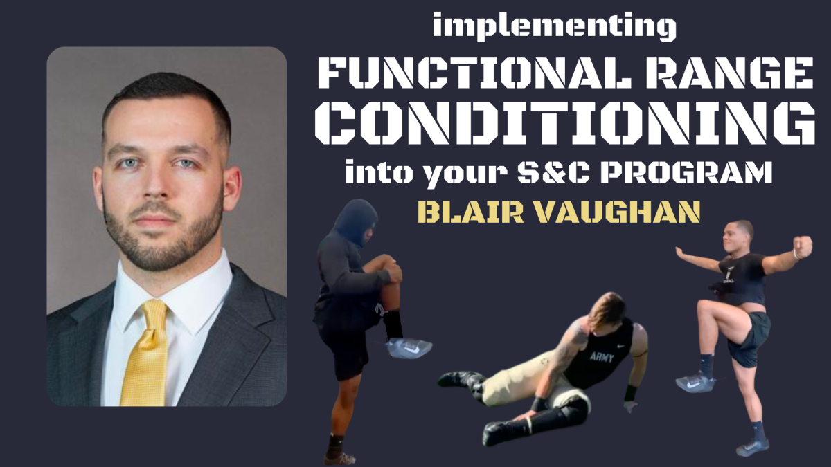 Blair Vaughan - FRC in a Collegiate S&C Program