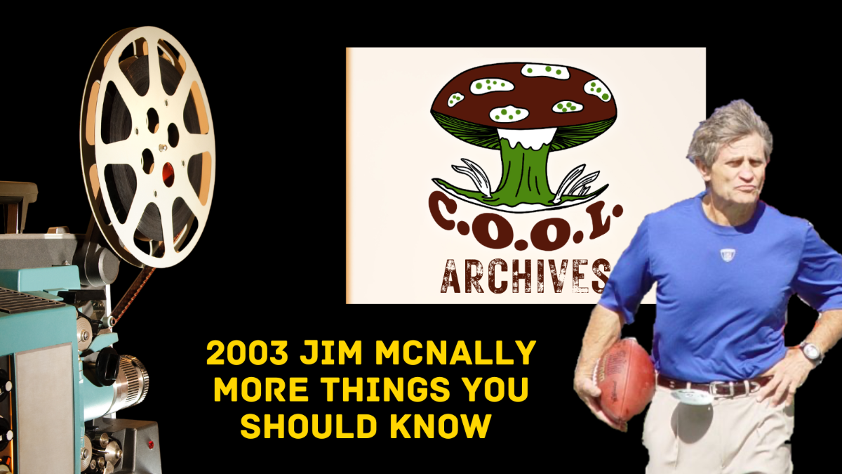 2003 Jim McNally - More things you should know