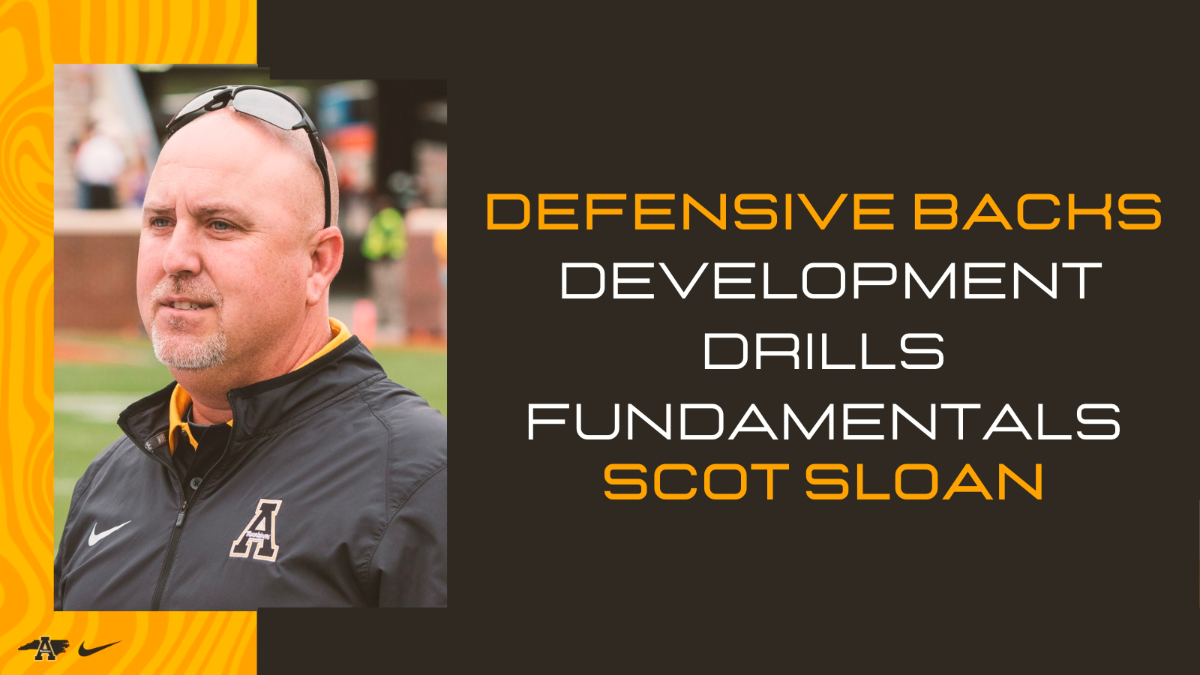 Scot Sloan- Defensive Backs Development/Drills/Tackling