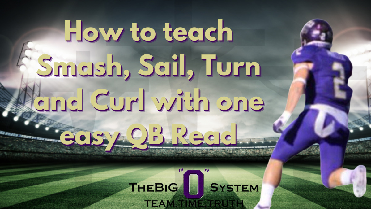 Big O - How to teach Smash, Sail, Turn and Curl with one easy QB Read