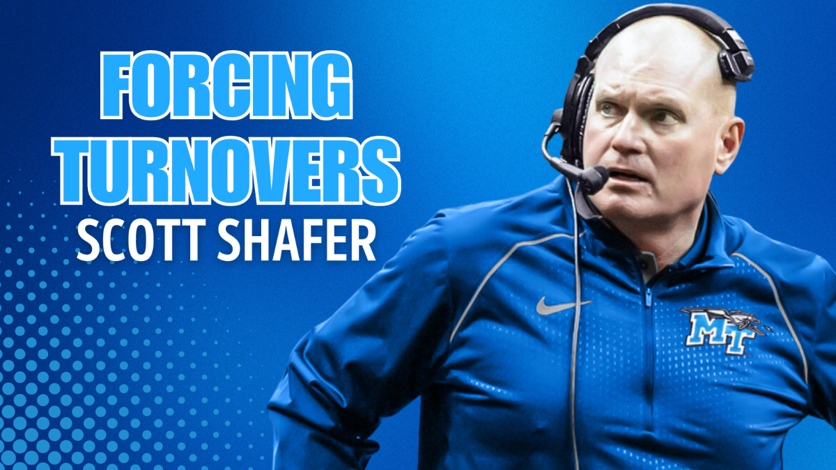 Scott Shafer, Middle Tennessee State- Forcing Turnovers