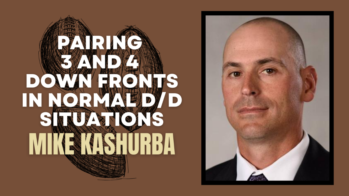 Mike Kashurba- Pairing 3 and 4 Down Fronts in Normal D/D Situations