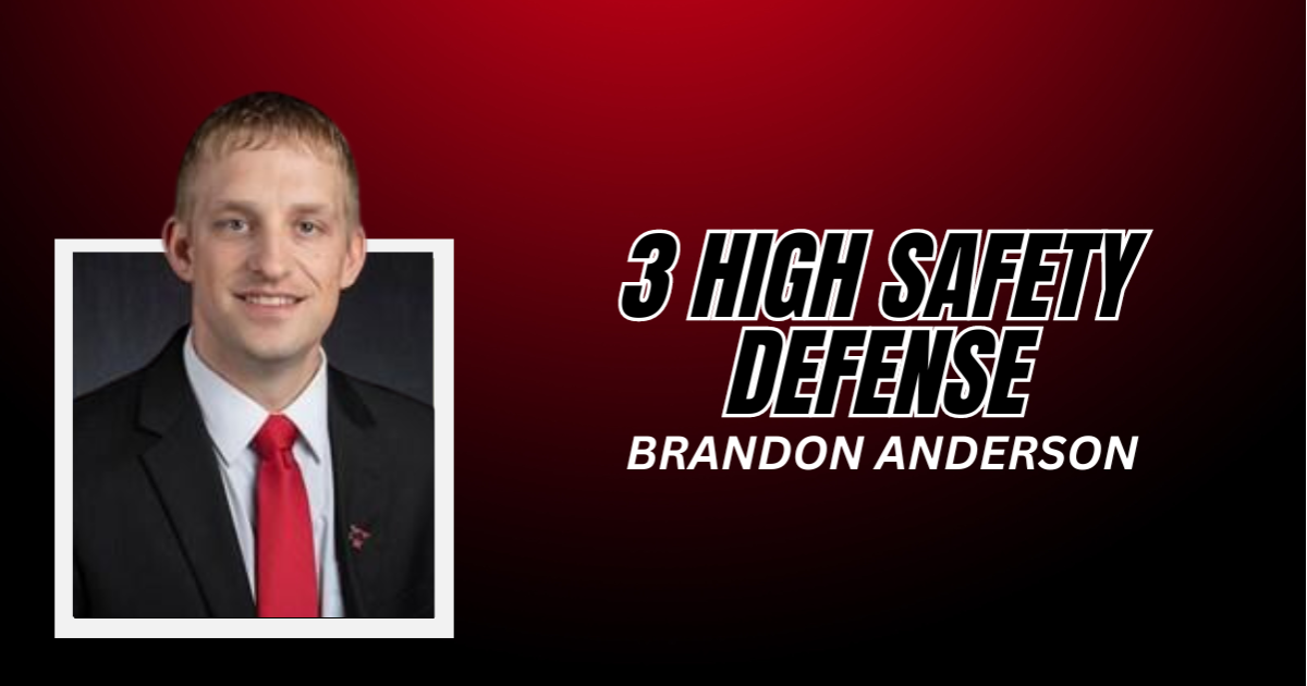Brandon Andersen - 3-High Safety Defense