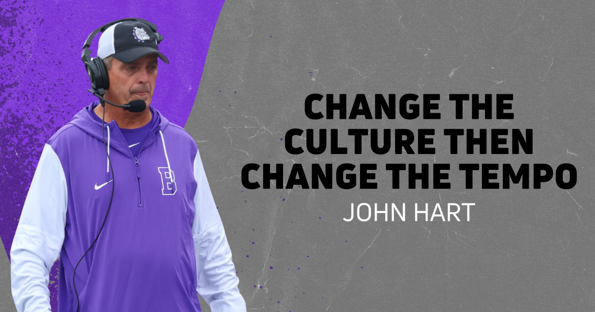 John Hart - Change the Culture then Change the Tempo