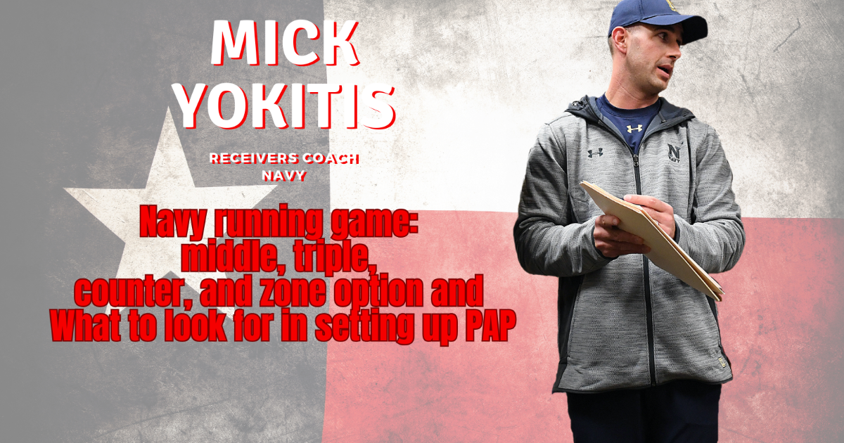 Mick Yokitis - Navy Mid, Triple, Counter and Zone Option