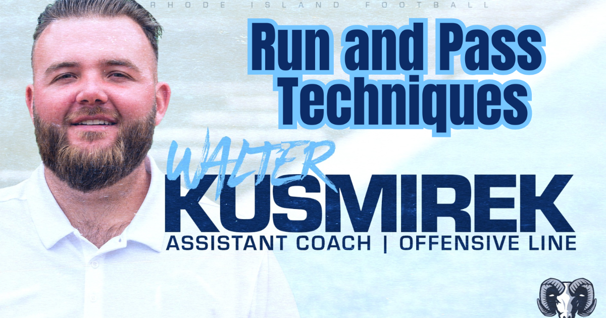 Walter Kusmirek - Run and Pass Techniques