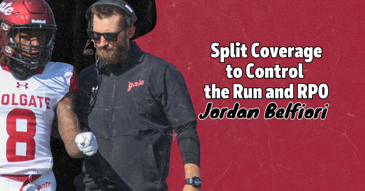 Jordan Belfiori - Split Coverage vs. Run and RPO