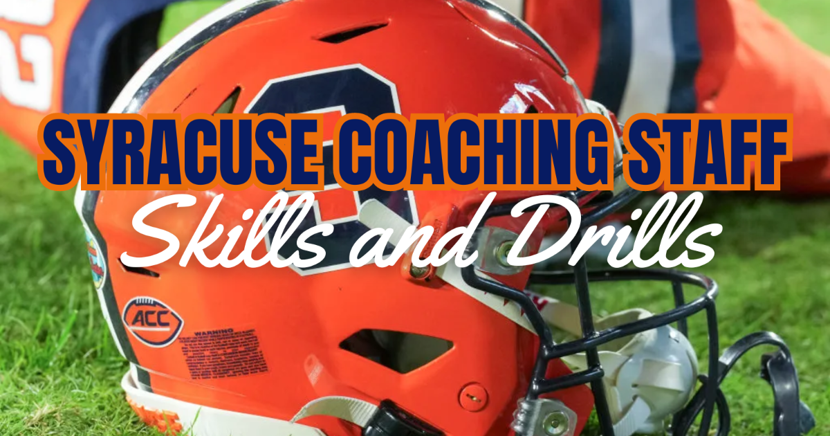 Syracuse Coaching Staff - Skills and Drills