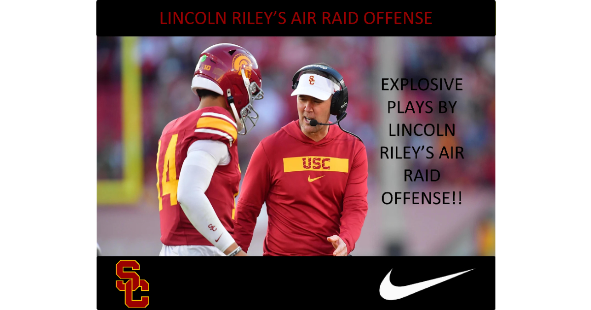 EXPLOSIVE PLAYS BY THE LINCOLN RILEYS AIR RAID OFFENSE 