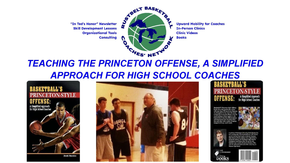 A SIMPLIFIED APPROACH TO TEACHING THE PRINCETON OFFENSE BOOK 