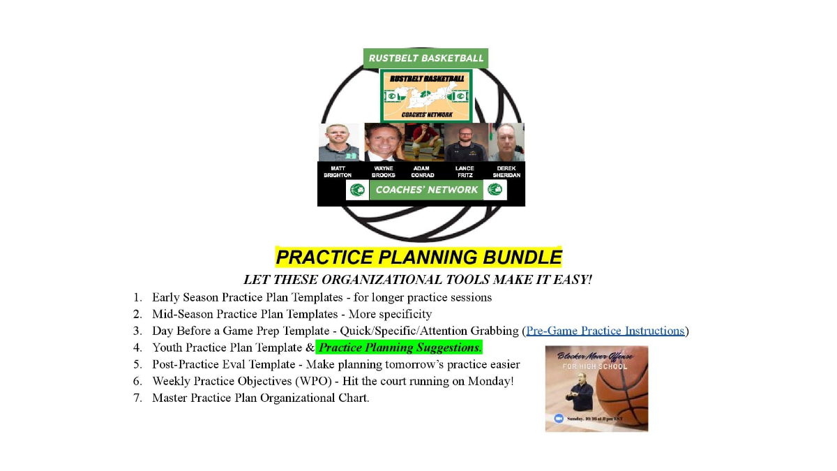 COMPLETE PRACTICE PLANNING BUNDLE (FROM A-Z)