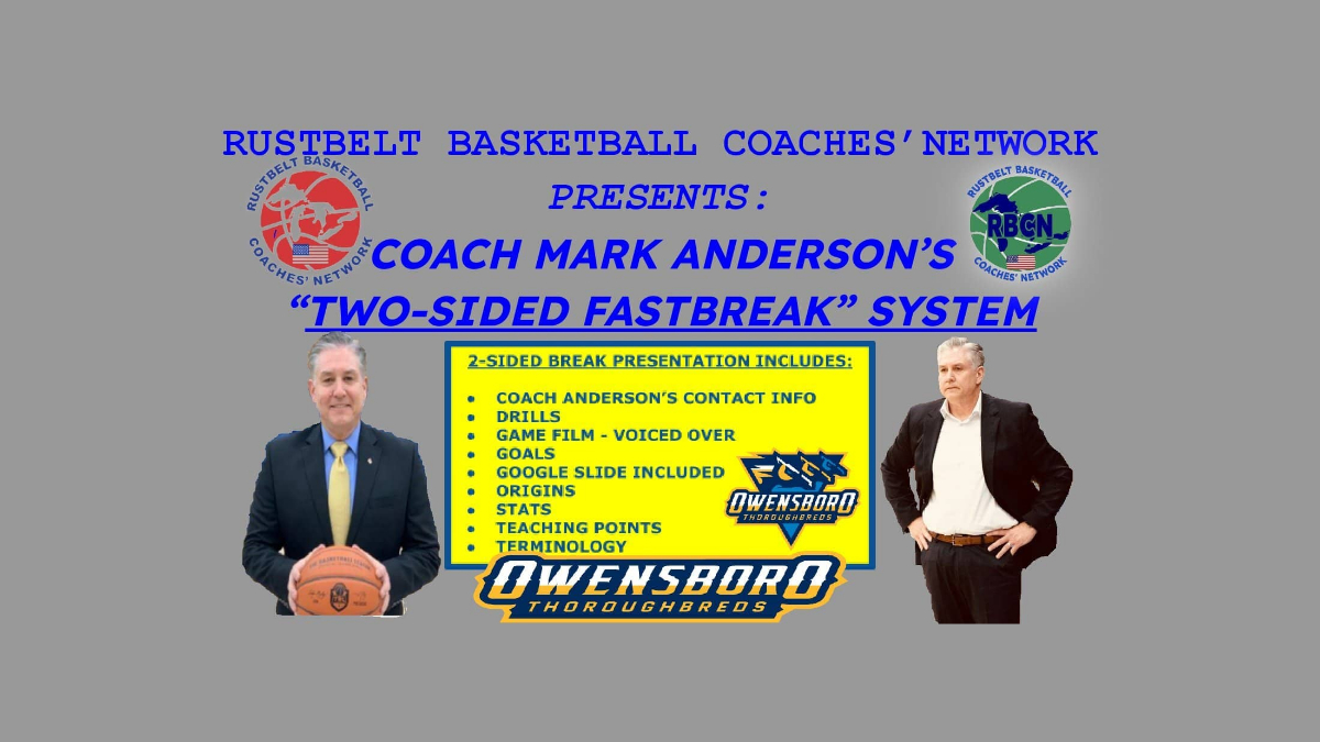 Coach Mark Anderson`s 