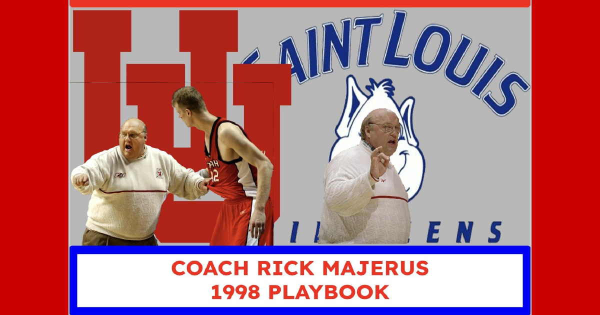 Coach Rick Majerus `98 Playbook