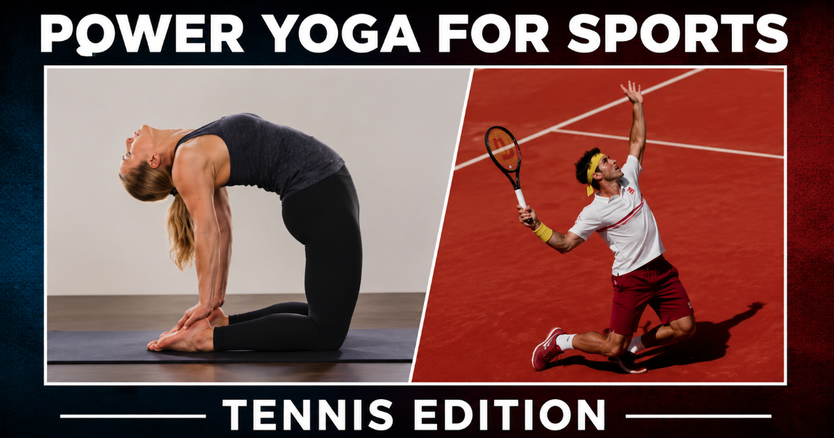Power Yoga for Sports FULL Tennis Training Kit