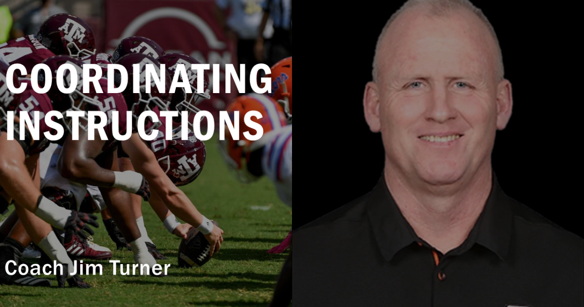 Coordinating Instruction - How I Coach O-Line