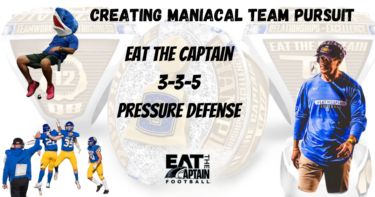 Eat the Captain 3-3-5 Pressure Defense: Creating MANIACAL Team Pursuit