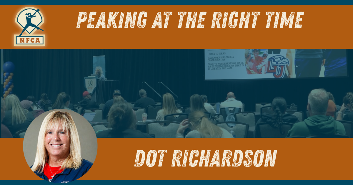 Peaking at the Right Time