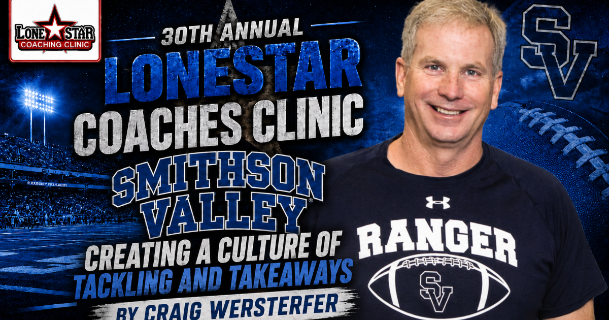 Craig Wersterfer - Creating a Culture of Tackling and Takeaways