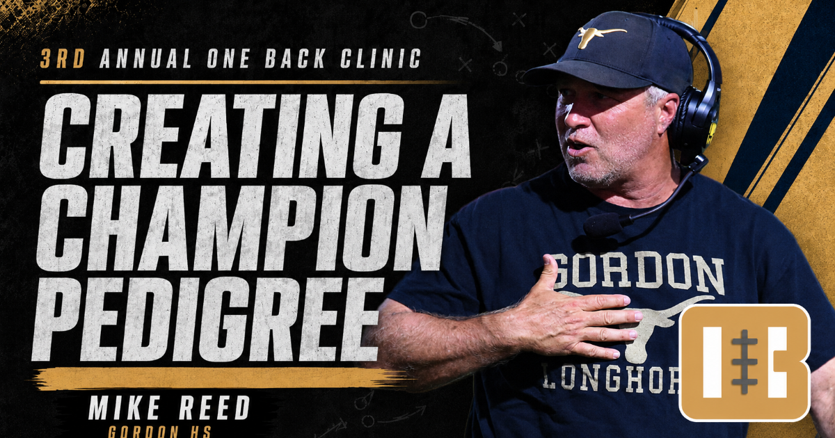 Mike Reed - Gordon HS - Creating a Champion Pedigree