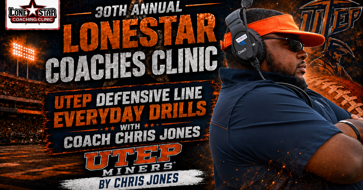 UTEP Defensive Line Everyday Drills with Coach Chris Jones
