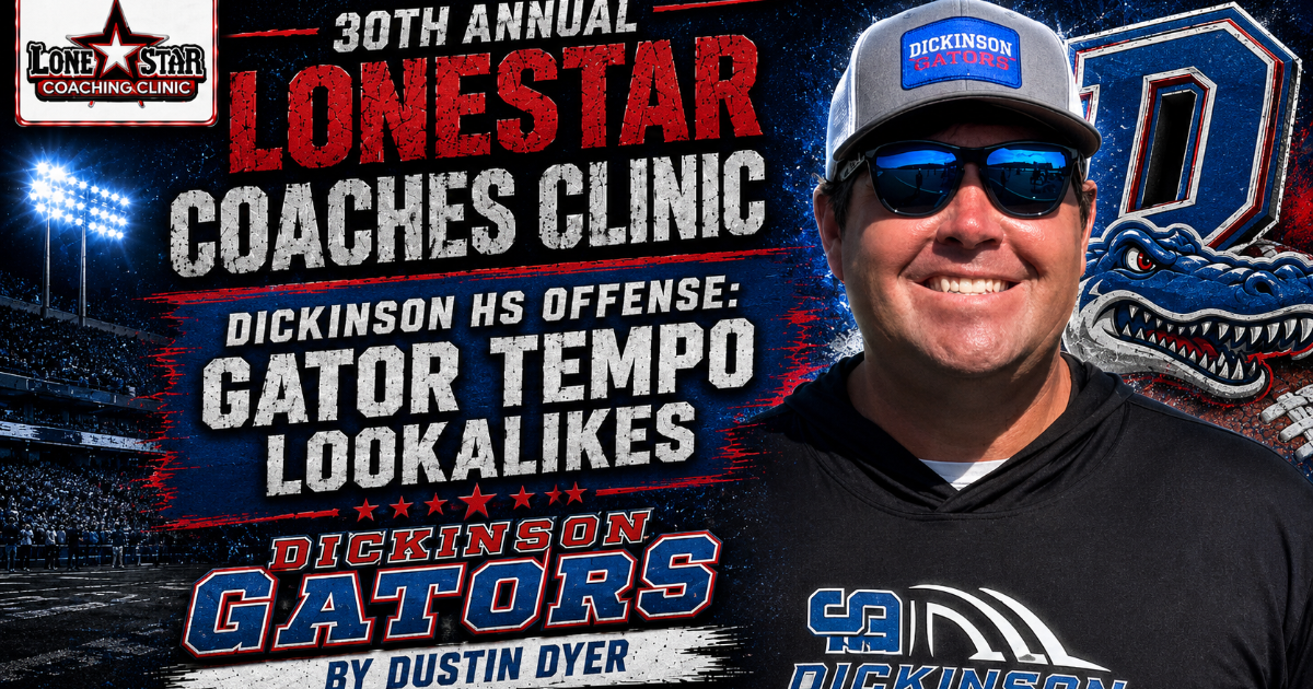 Dickinson HS Offense: Gator Tempo Lookalikes