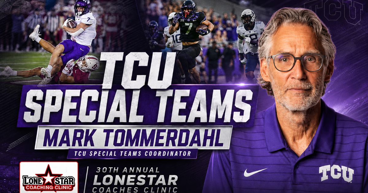 Mark Tommerdahl - TCU Special Teams - Get Better at Everything