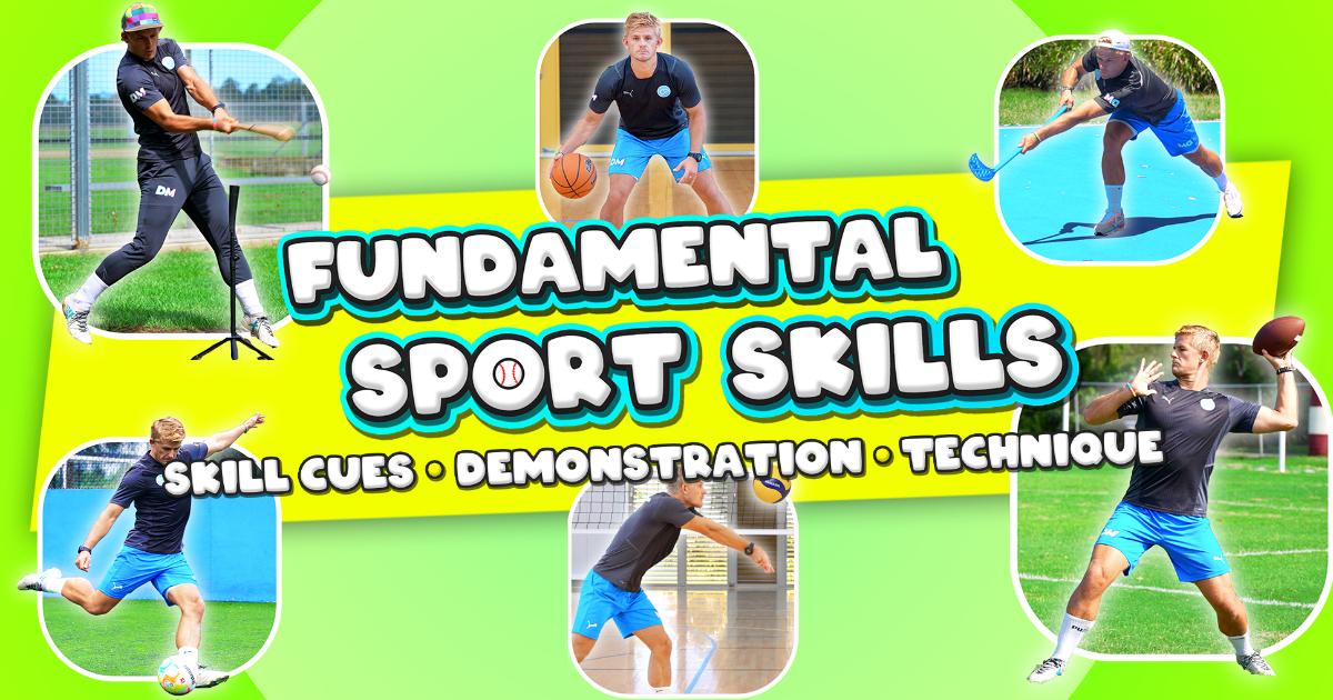Complete Elementary PE - Fundamental sport skills (videos + slides)