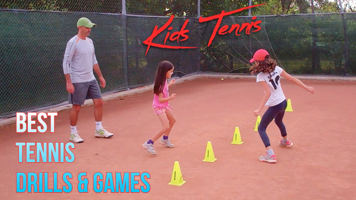 Best Tennis DRILLS and GAMES for KIDS