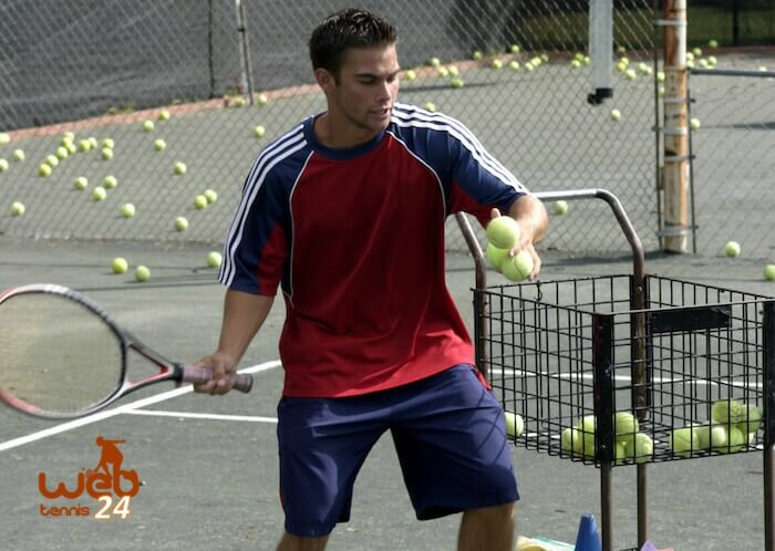 basket tennis drills