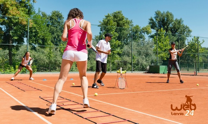 cardio tennis drills