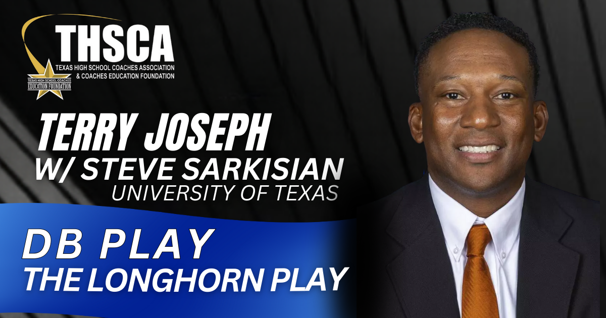 Terry Joseph - Univ. of Texas - DB Play (w/ Steve Sarkisian)