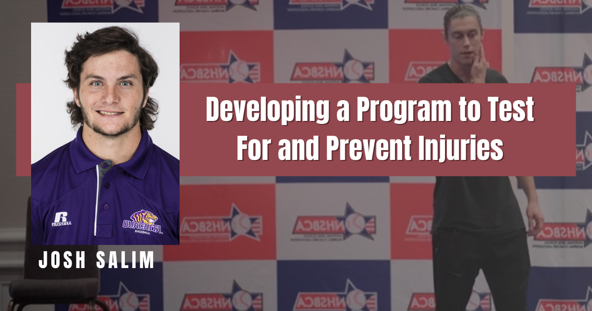 Developing a Program to Test For and Prevent Injuries