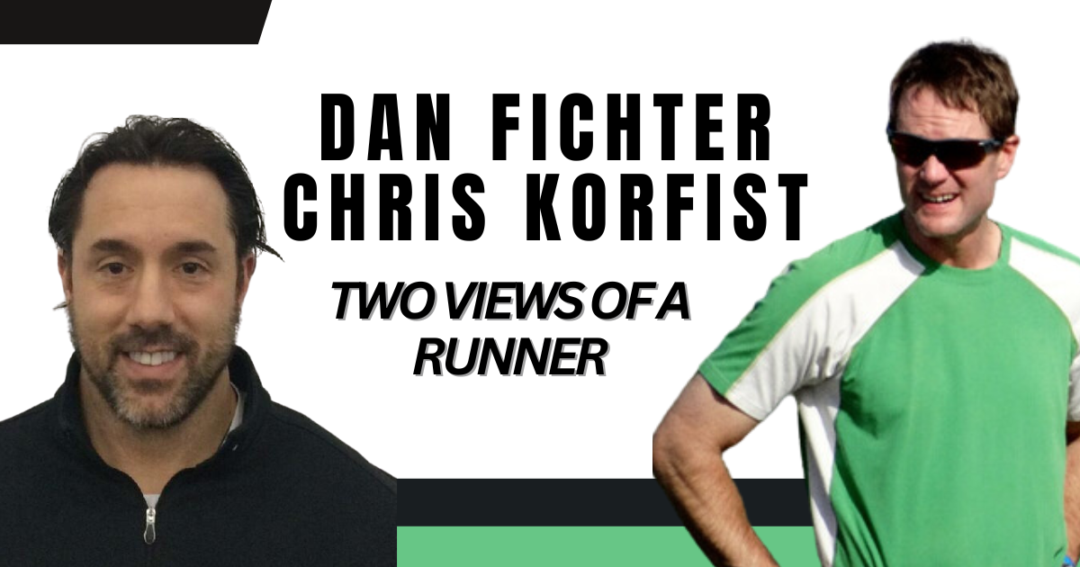 Dan Fichter and Chris Korfist- Two Views of a Runner