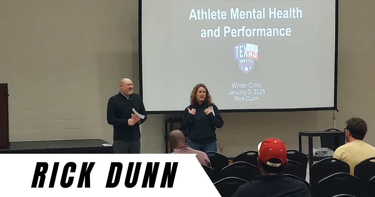 Rick Dunn - Athlete Mental Health and Performance