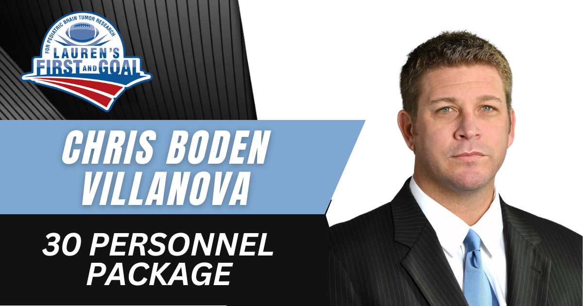 Chris Boden Villanova - 30 Personnel Package