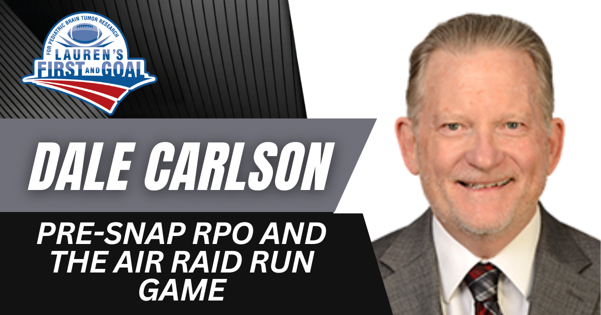 Dale Carlson - Pre-Snap RPO and the Air Raid Run Game