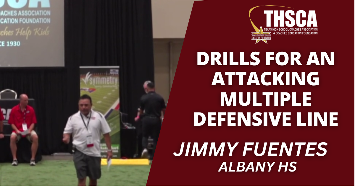 Jimmy Fuentes - Albany HS - Drills for an Attacking Multiple Defensive Line