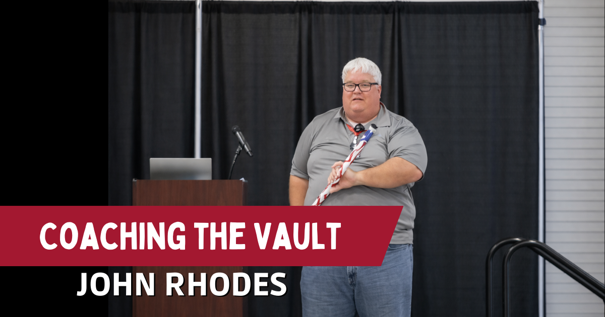 John Rhodes - Coaching The Vault