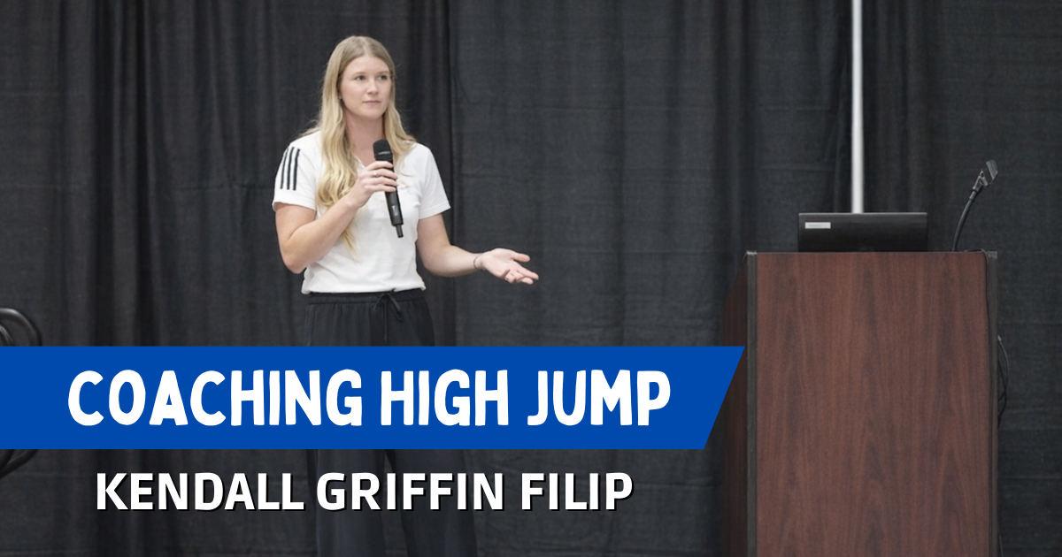 Kendall Griffin Filip - Coaching High Jump